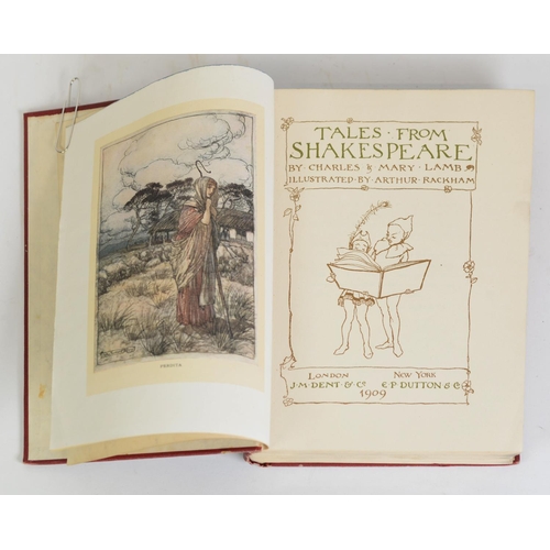 26 - Charles & Mary Lamb - Tales From Shakespeare, illustrated by Arthur Rackham, pub London J M Dent...