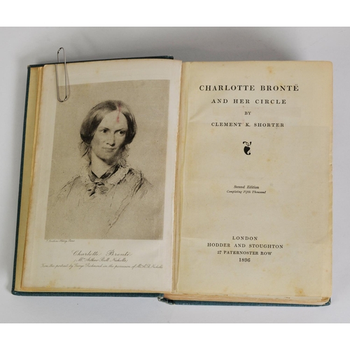 36 - CLEMENT SHORTER - Charlotte Bronte and Her Circle, pub Hodder and Stoughton, Second Edition, 1896. A...