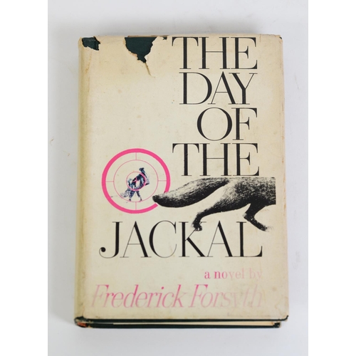 40 - Frederick Forsyth - The Day of Jackal, copyright page dated 1971, however the book appears to be in ... 