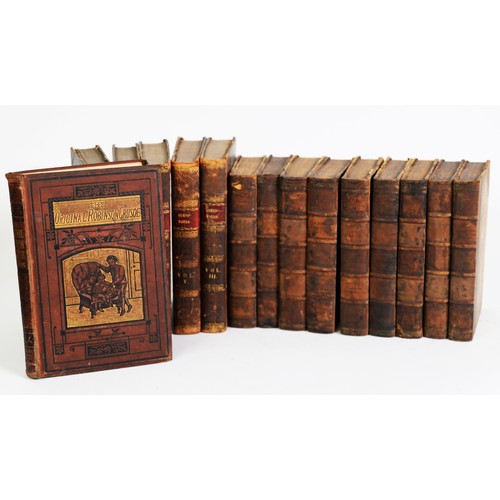 41 - The Etterick Shepherd and William Motherwell - The Works of ROBERT BURNS, 5 vol, 1834-1836, bound in...