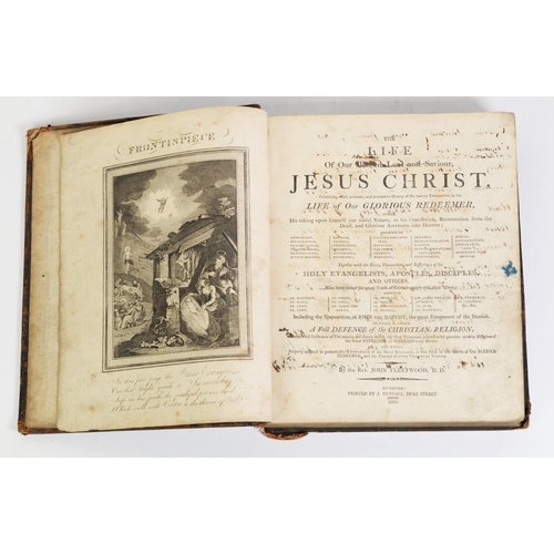 46 - Rev John Fleetwood D.D. - The Life of Our Blessed Lord and Saviour, Jesus Christ, printed by J Nutal...