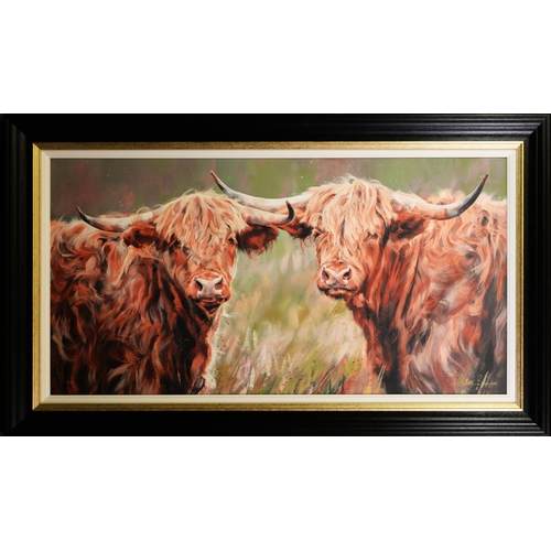 99 - DEBBIE BOON (MODERN) ARTIST SIGNED LIMITED EDITION COLOUR PRINT‘Companions’ (17/95) with certificate... 