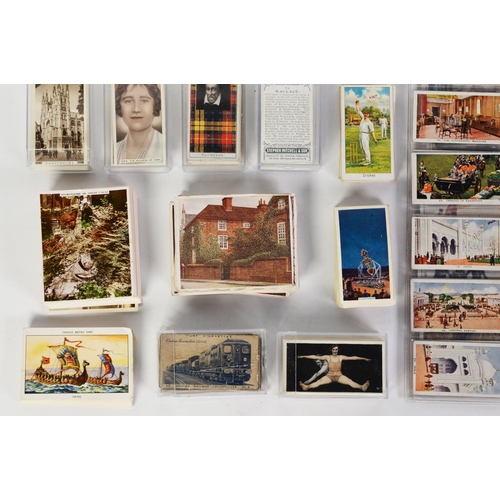 124 - FOURTEEN CIGARETTE CARD SETS, VARIOUS LESSER-KNOWN BRANDS to include Stephen Mitchell & Son - Cl... 