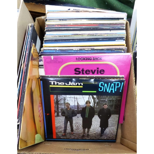 138 - VINYL RECORDS. The Jam - Snap, Polydor, Snap 1, gf, with merchandise sheets. Jefferson Starship - Sp... 