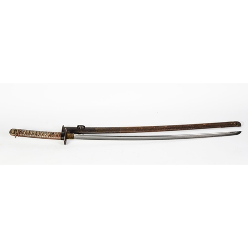 209 - WORLD WAR II JAPANESE NON COMMISSIONED OFFICER'S KATANA, the 27 ½