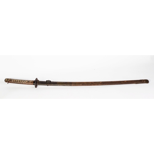 209 - WORLD WAR II JAPANESE NON COMMISSIONED OFFICER'S KATANA, the 27 ½