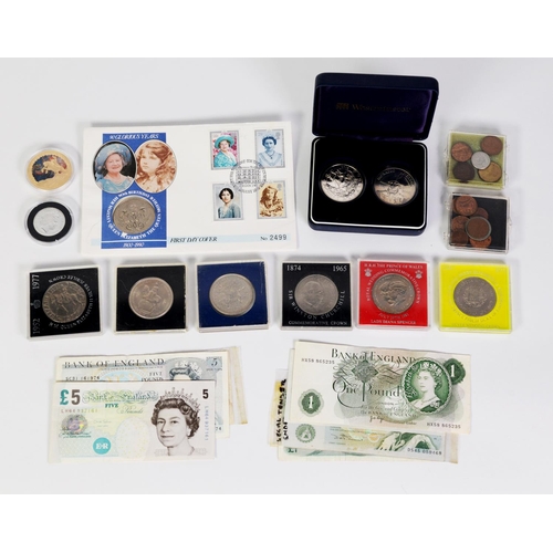 164 - SELECTION OF MAINLY MID-20th CENTURY FOREIGN COINAGE, includes a good selection of USA silver coinag... 