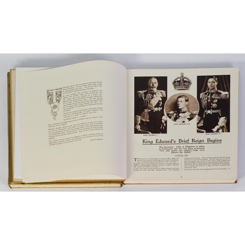 284 - TWO COPIES OF THE CORONATION SOUVENIR BOOK 1937, published in folio size by Daily Express Publicatio... 