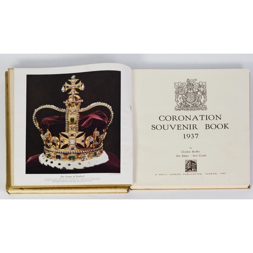 284 - TWO COPIES OF THE CORONATION SOUVENIR BOOK 1937, published in folio size by Daily Express Publicatio... 