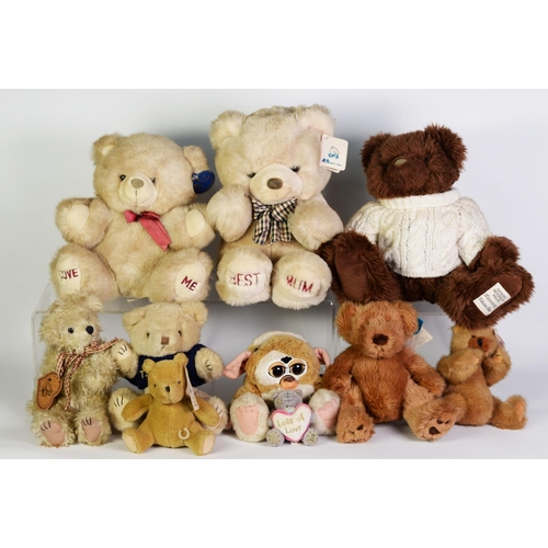 90 - APPROXIMATELY THIRTY MODERN COLLECTOR'S TEDDY BEARS, MAINLY SPECIAL EDITIONS, including Ty, Russ, DS... 