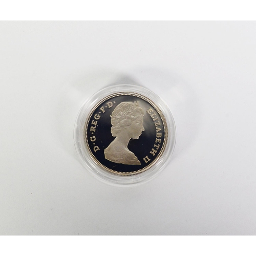 178 - ELIZABETH II 1981 SILVER PROOF CROWN COIN, commemorating the marriage of His Royal Highness The Prin... 