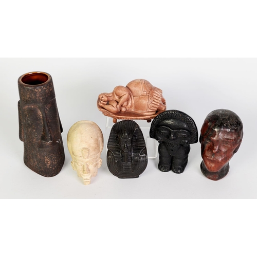 242 - GROUP OF 20th CENTURY TOUR SOUVENIRS, including a sleeping lady from the Hal Saflieni Hypogeum, a Me... 