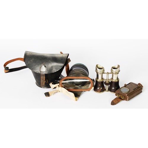 305 - L&BR Co GAS MASK of traditional form, date stamped 25/3/38, in original leather case with should... 