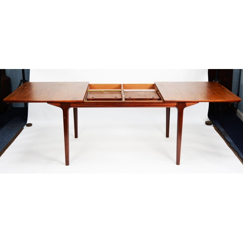 210 - A H McINTOSH & CO Ltd, EIGHT PIECE 1970’s ROSEWOOD DINING ROOM SUITE, comprising: EXTENDING DINI... 