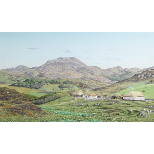 228 - G A GARCEAU (Twentieth Century) OIL PAINTING ON CANVAS 'Achosnich, Argyll - a reconstruction' Signed... 