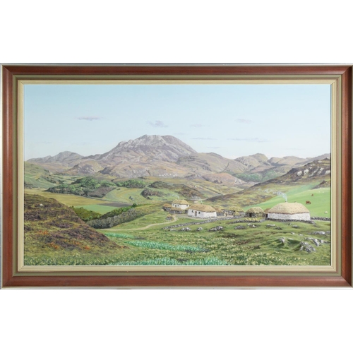 228 - G A GARCEAU (Twentieth Century) OIL PAINTING ON CANVAS 'Achosnich, Argyll - a reconstruction' Signed... 