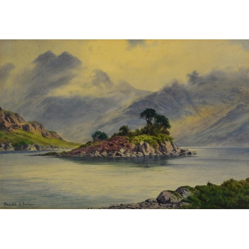 270 - DONALD A PATON (EDWARD HORACE THOMPSON) (1879-1949) PAIR OF WATERCOLOURSViews in the Lake District E... 