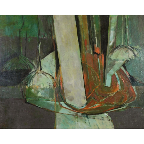 198 - ALBERT B. OGDEN (1928 - 2022)OIL ON CANVAS‘Garlanded Gatescoop’ Initialled, titled to label verso 23... 