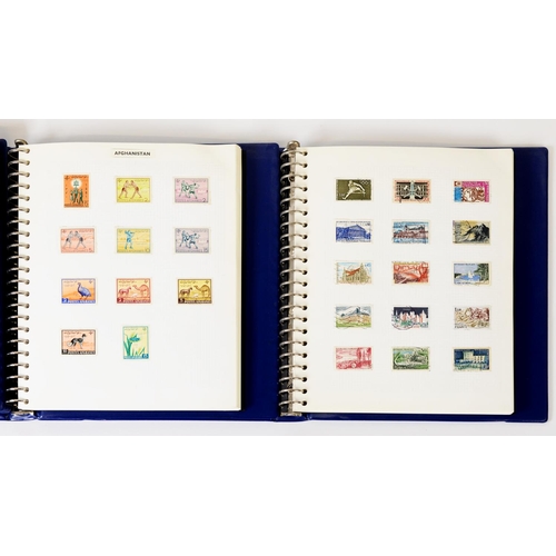 115 - THEMATIC COLLECTION TO SIX BINDERS, emphasis on birds and animals, also noted ranges of China and Fr... 