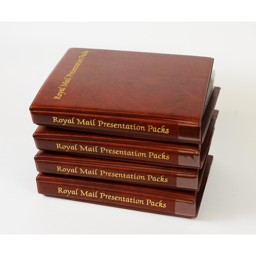 123 - GREAT BRITAIN, SEVEN BINDERS OF PRESENTATION PACKS, 1960s - 2012