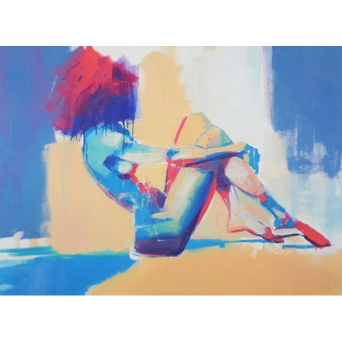 144 - TOBY MULLIGAN (b.1969) ARTIST SIGNED LIMITED EDITION COLOUR PRINT‘In Repose’ (182/500) no certificat... 