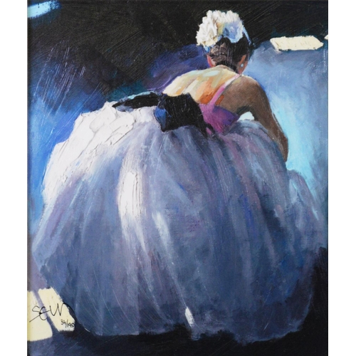 132 - SHEREE VALENTINE DAINES (b.1959) ARTIST SIGNED LIMITED EDITION COLOUR PRINT‘Tranquil Beauty’ (34/195... 