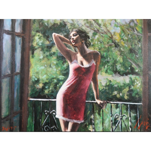 146 - FABIAN PEREZ (b.1967) ARTIST SIGNED LIMITED EDITION COLOUR PRINT ‘Like a Cat III’ (360/195) no certi... 