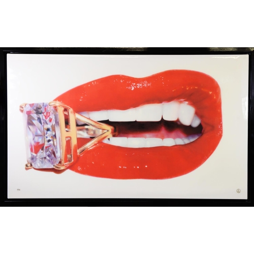 133 - RORY HANCOCK (b.1987) ARTIST MONOGRAMMED LIMITED EDITION COLOUR PRINT‘Rock Candy’, (20/95), with cer... 