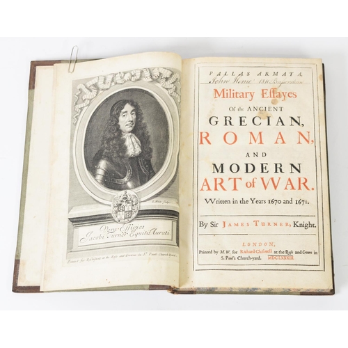 6 - Sir James Turner - Military Essayes of the ANCIENT GRECIAN, ROMAN and Modern Art of War, Written in ... 