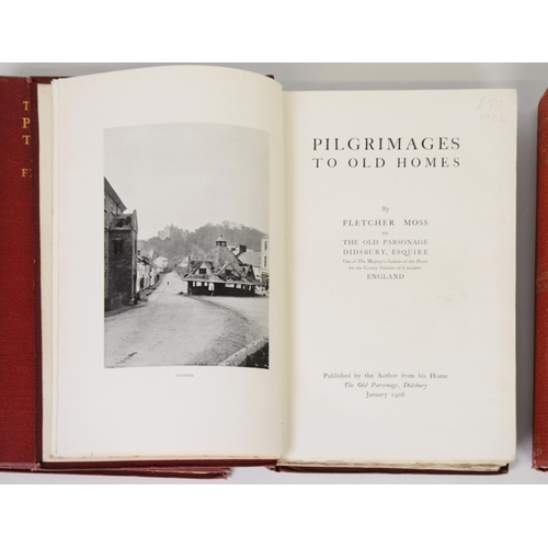 24 - Fletcher Moss - Pilgrimages to Old Homes, published by the author from his Home The Old Parsonage Ja... 