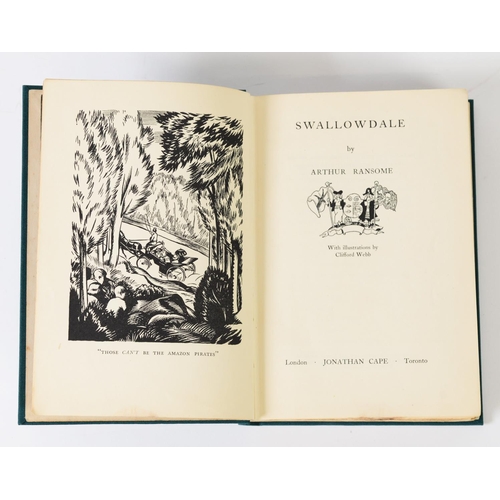 27 - Arthur Ransome - Swallowdale, pub Jonathan Cape 1931 1st Edition. Professionally and sympathetically... 