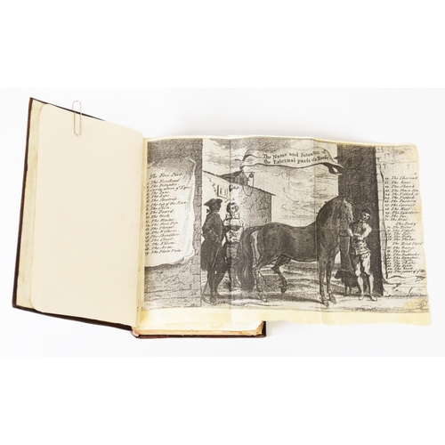 32 - FARRIERY. M De Saunier - A Guide to the Perfect Knowledge of Horses, A Treatise of the STUD, Instruc... 