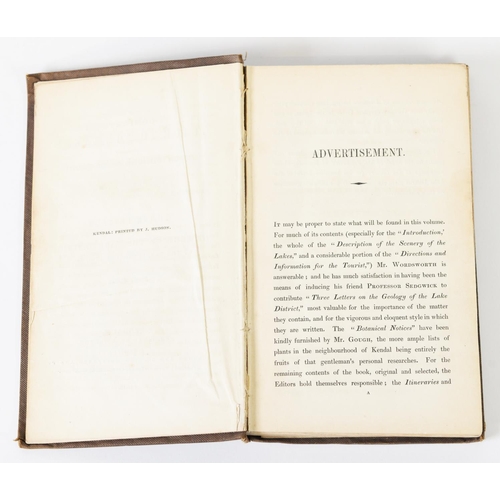 49 - A Complete Guide to the Lakes comprising Minute Directions for the Tourist, with MR WORDSWORTH’S des... 