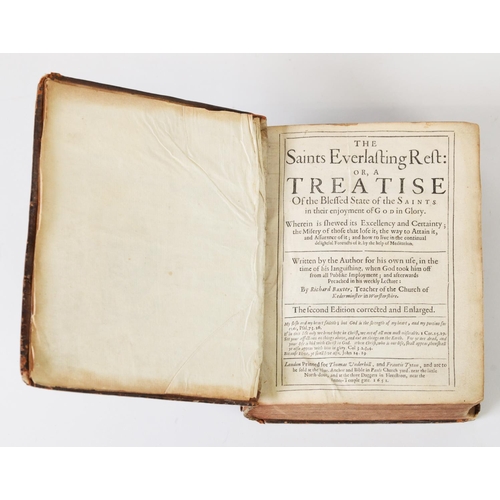 65 - Richard Baxter - The Saints Everlasting Rest or a TREATISE, OF THE BLESSED State of the Saints in th... 