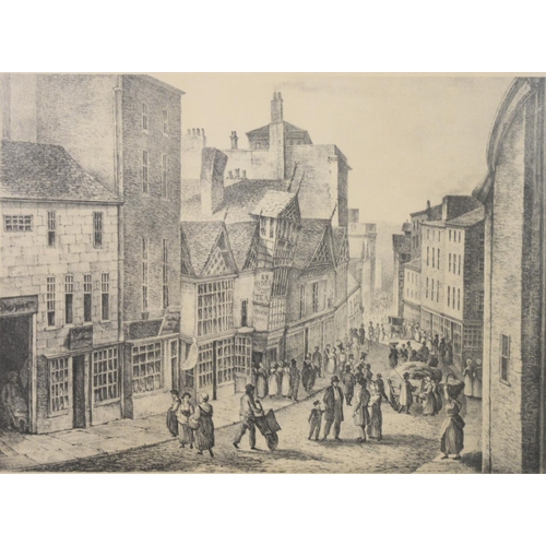 165 - JOHN S GIBB ARTIST SIGNED LIMITED EDITION PRINT FROM A PENCIL DRAWING‘Victoria’ Railway Station Manc... 