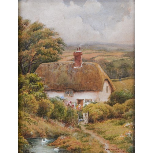 231 - G HOLMES (EARLY TWENTIETH CENTURY) WATERCOLOUR‘Near Heathfield, Sussex’ Signed and titled 11 ½” x 8 ... 