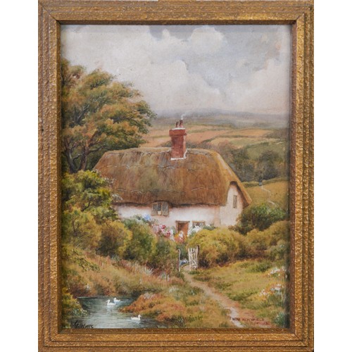 231 - G HOLMES (EARLY TWENTIETH CENTURY) WATERCOLOUR‘Near Heathfield, Sussex’ Signed and titled 11 ½” x 8 ... 