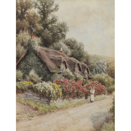 231 - G HOLMES (EARLY TWENTIETH CENTURY) WATERCOLOUR‘Near Heathfield, Sussex’ Signed and titled 11 ½” x 8 ... 