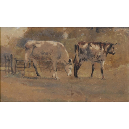 234 - UNATTRIBUTED (EARLY TWENTIETH CENTURY)WATERCOLOUR Lady with horse and dog Unsigned 17 ¾” x 12 ¾” (45... 