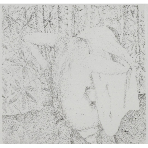 176 - BURLAND? SIGNED ARTISTS PROOF LIMITED EDITION ETCHING‘Woman Drying Herself’ 5 ¾” x 5 ¾” (14.6cm x 14... 