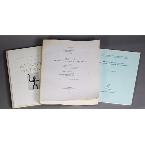 63 - SAMUEL KIRKLAND LOTHROP - Cocle an Archaeological Study of Central Panama, part I, published by the ... 