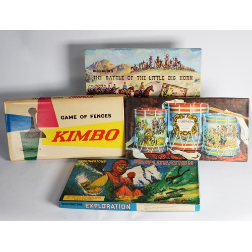 207 - TWENTY THREE JOHN WADDINGTON LTD BOARD GAMES mostly late 1960's/1970's a few older, comprising; 'MON... 