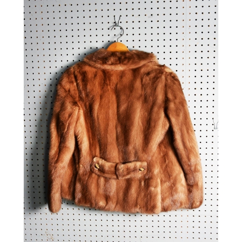 465 - LADY'S SILK-LINED MINK JACKET