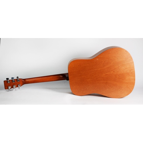 145 - SIMON & PATRICK LUTHIER S&P 6 CEDAR LEFT-HANDED ACOUSTIC GUITAR, supplied with black plush l... 