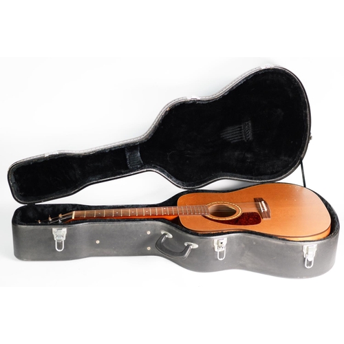 145 - SIMON & PATRICK LUTHIER S&P 6 CEDAR LEFT-HANDED ACOUSTIC GUITAR, supplied with black plush l... 