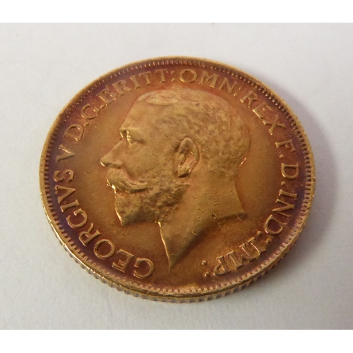 64 - GEORGE V 1914 FULL SOVEREIGN