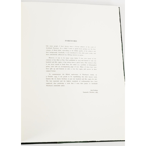 10 - Thorburn - Birds of Prey, a facsimilie of the 1919 edition, with a new forward, pub Major Ian Graham... 