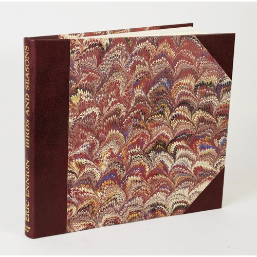 14 - Eric Ennion - Birds & Seasons, introduction by Bob Walthew, pub Arlequin Press, ltd ed 40/55, bo... 