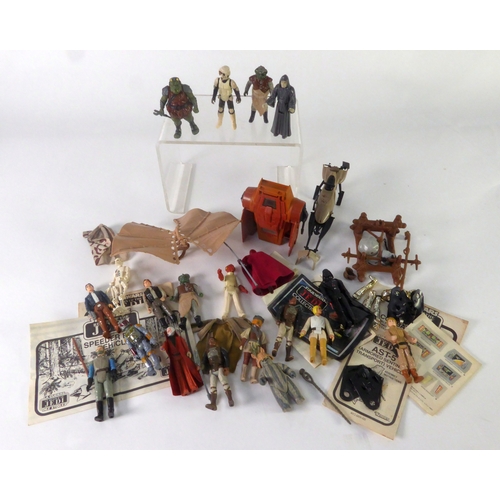 237 - STARWARS: Return of the Jedi Ewok Glider, Ewok Assault Catapult, Speeder Bike, and AST-5 Armored Sen... 