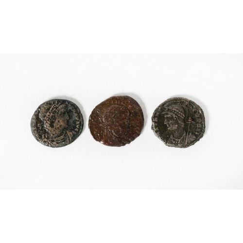 318 - ROMAN COINS: Constantine the Great (307-37 AD) obv. profile dexter AVG TICINUM DN, rev. CONSTANTINI ... 